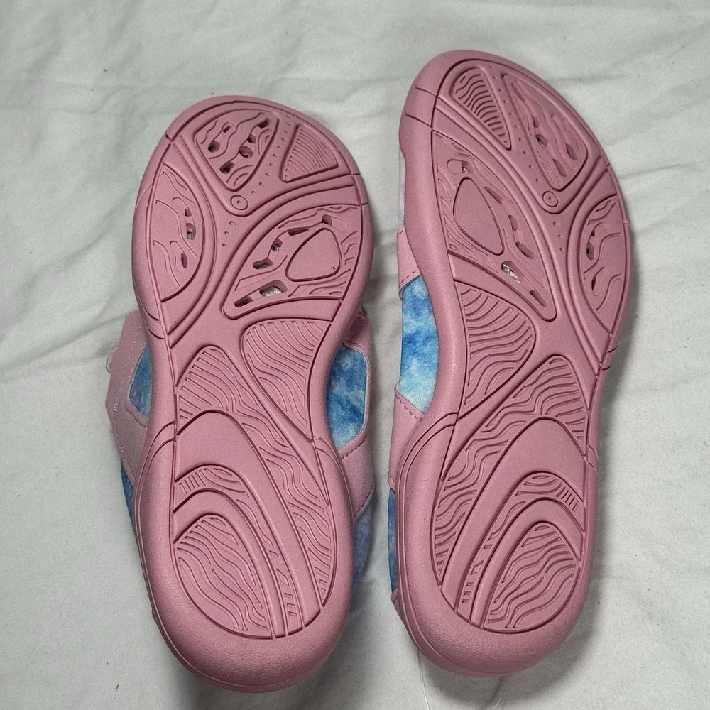 Crova Kids Water Shoes US 5 EU 32 Pink Galaxy‎ Slip On Swim Beach Light